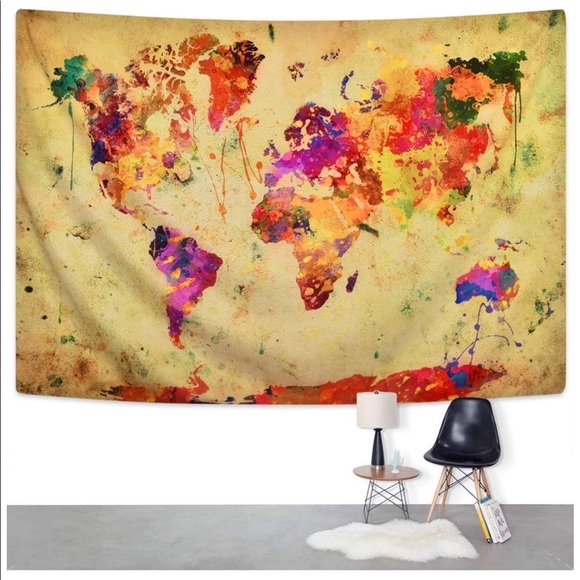 ✨Vintage World Map Tapestry - Picture 4 of 8